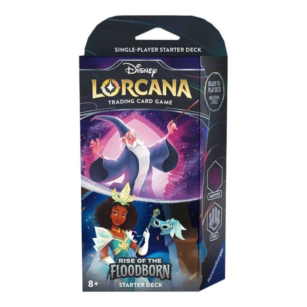 Disney Lorcana: Rise of the Floodborn Starter Deck - Merlin & Tiana