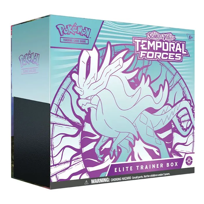 Pokemon - Scarlet & Violet - Temporal Forces - Elite Trainer Box - Walking Wake